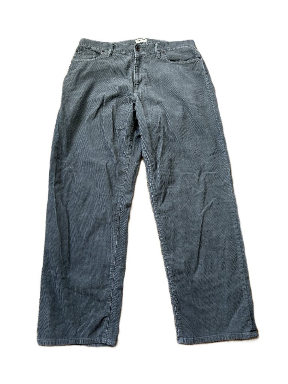 Todd Snyder Corduroy Pants Gray Relaxed Fit 35 32